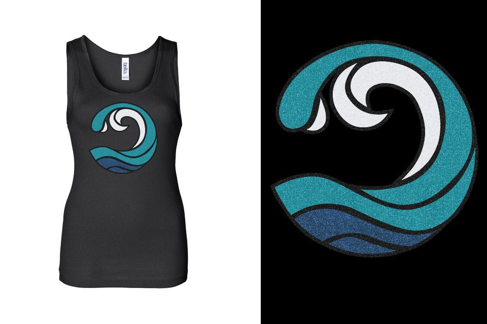 Myrtle Beach Allstars Wave - All Glitter Youth Tank