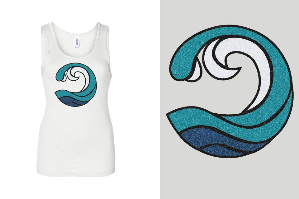 Myrtle Beach Allstars Wave - All Glitter Youth Tank