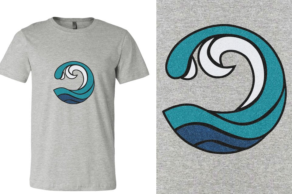 Myrtle Beach Allstars Wave - All Glitter Unisex t-shirt