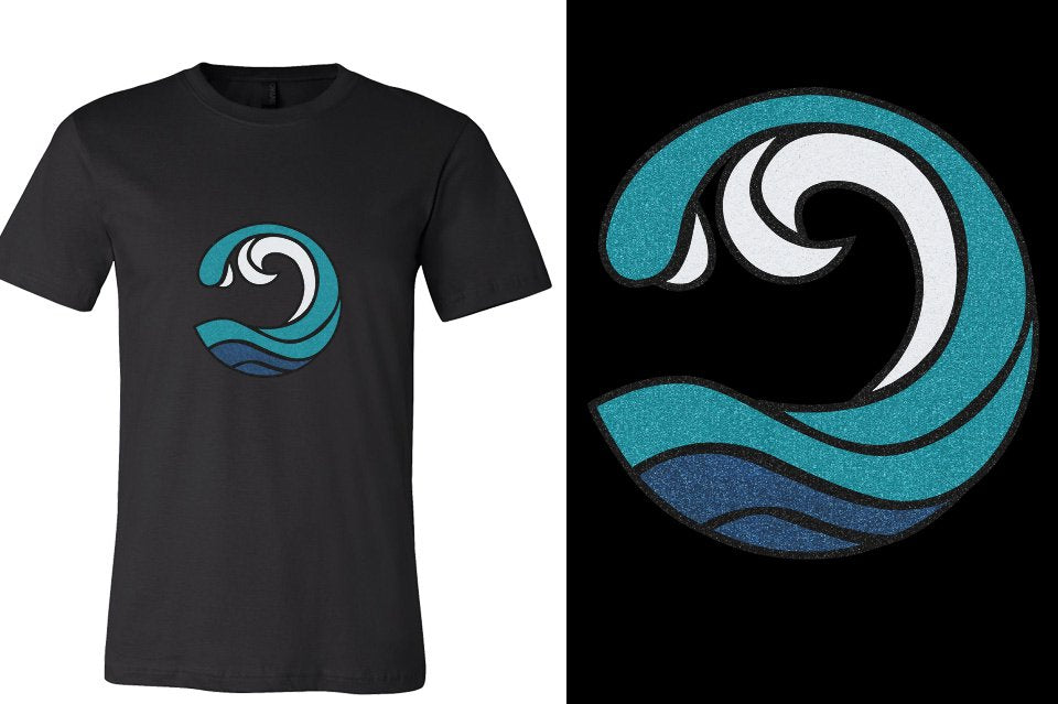 Myrtle Beach Allstars Wave - All Glitter Unisex t-shirt