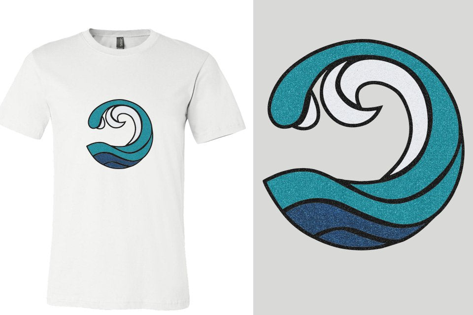 Myrtle Beach Allstars Wave - All Glitter Unisex t-shirt